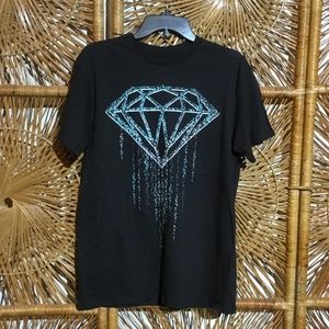 2Mokeys Men Tshirt  Navy Size Medium